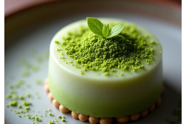 抹茶のデザート、和の甘味